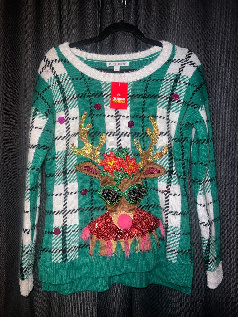 Ugly Christmas Sweater Xmas Size Medium NWT